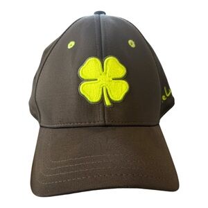 Men’s L/XL grey and green Black Clover Golf hat